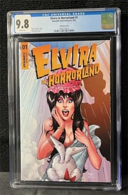Elivira in Hoororland 1 CGC 9.8 Cvr B