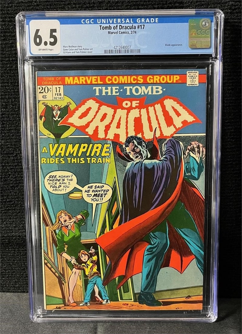 Tomb of Dracula 17 CGC 6.5 (1 of 1)