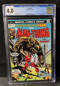 Adventure into Fear 17 CGC 4.5 1st Wandar