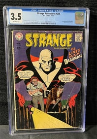 Strange Adventures 206 2nd App Deadman CGC 3.5