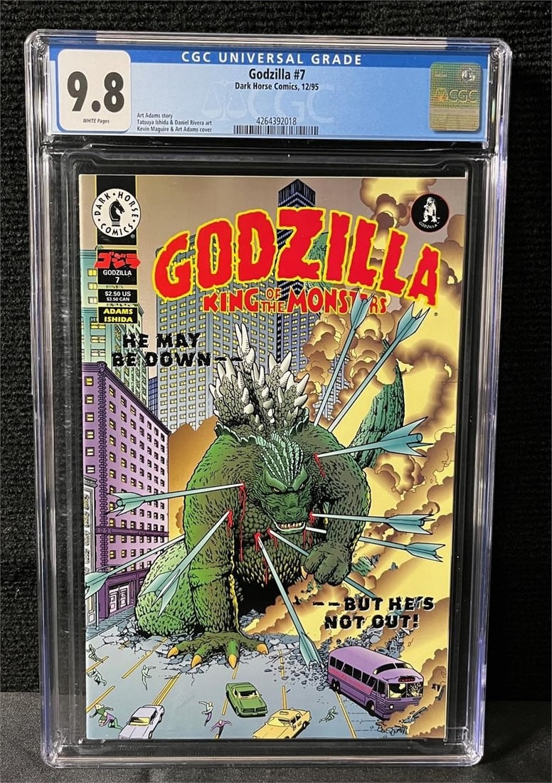Godzilla 7 CGC 9.8 (1 of 1)