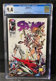 Spawn 9 CGC 9.4 1st Angela