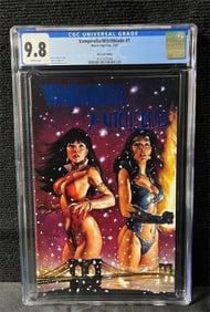 Vampirella/Witchblade Blue Foil CGC 9.8 1,000 made