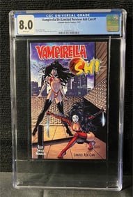 Vampirella/Shi Ashcan CGC 8.0