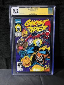 Ghost Rider 16 CGC/JSA Mark Texiera Early Sig