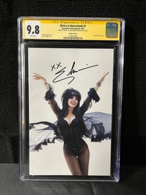 Elvira in Horrorland 1 CGC SS Signed Elvira