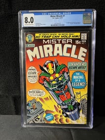 Mister Miracle 1 CGC 8.0 1st APP