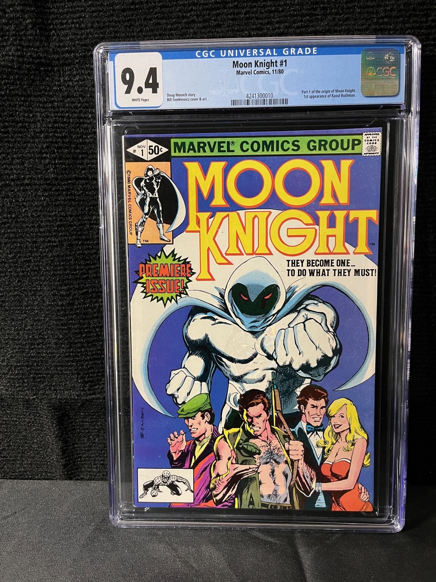 Moon Knight 1 CGC 9.4 (1 of 1)