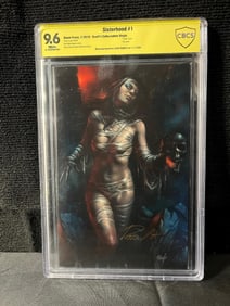 Sisterhood 1 Virgin Variant Parillo Sig. CBCS 9.6