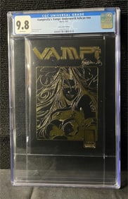 Vampirella's Vampi Ashcan Gold Leather Ed.