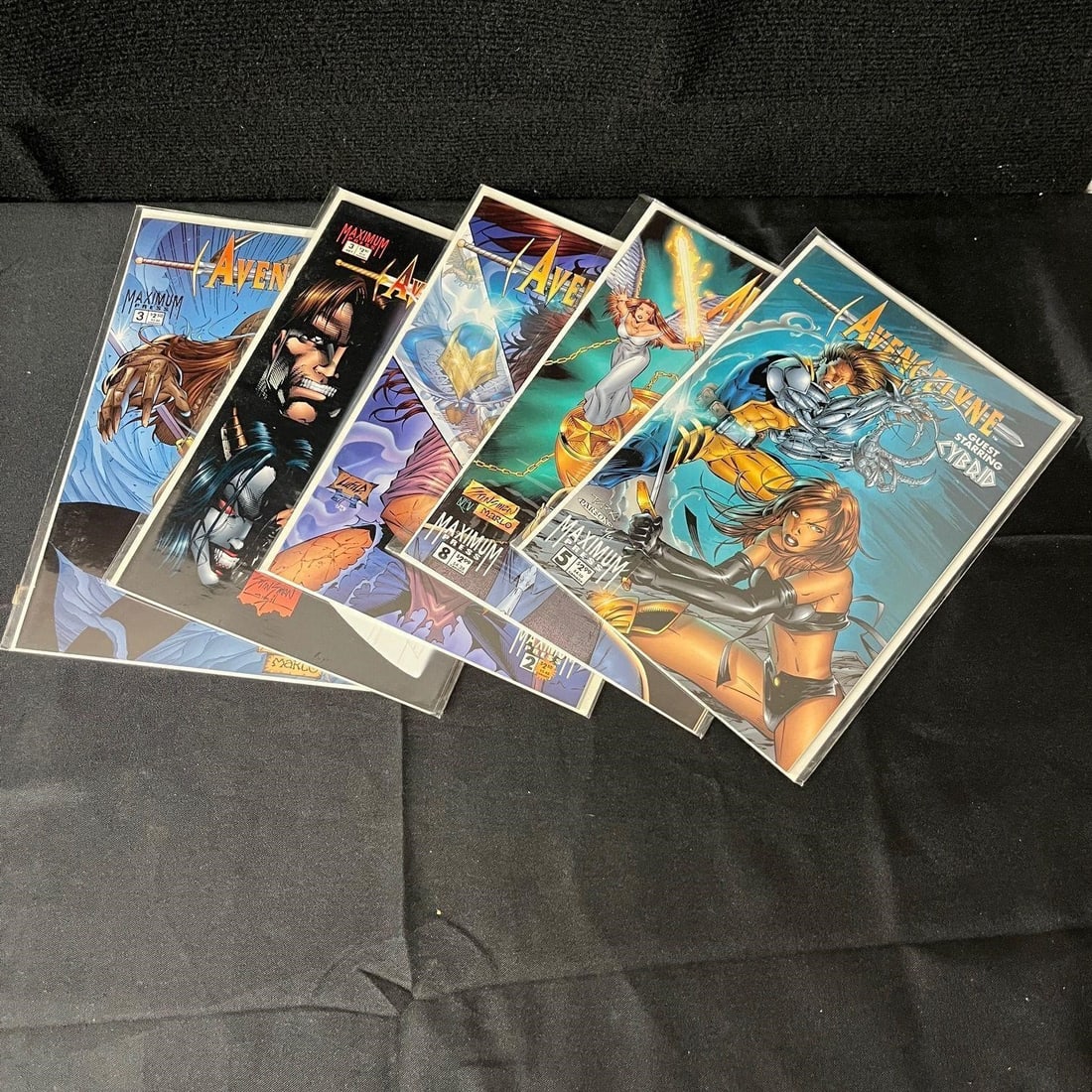 Avengelyne Maximum Comics Lot w/Variant Covers (1 of 1)