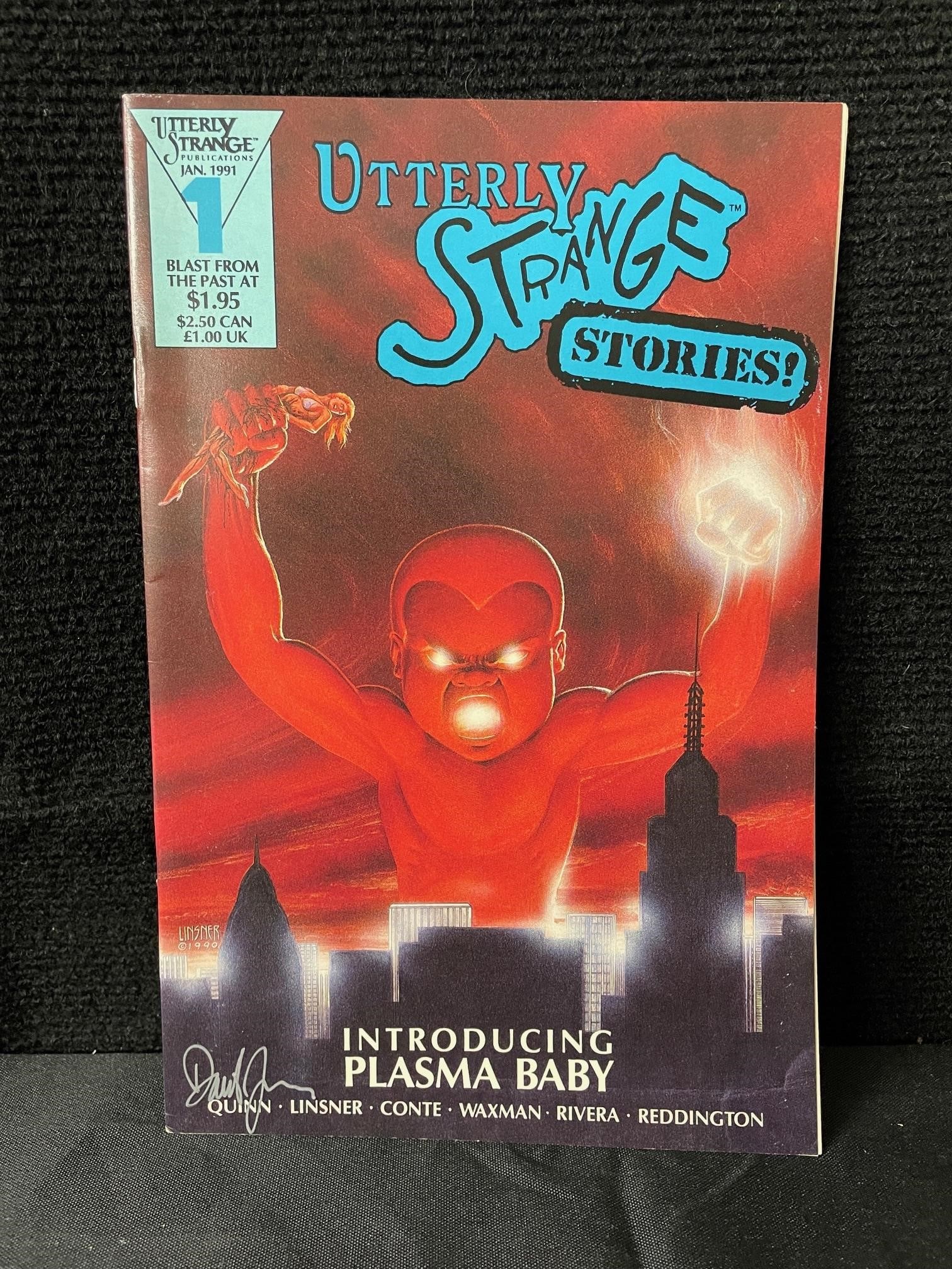 Utterly Strange 1 1st App Plasma Boy: We are a veteran owned company. Please look at the pictures carefully to determine what you believe the condition of collectible is. We are currently accepting consignments. Email us a aeronhouse1994@