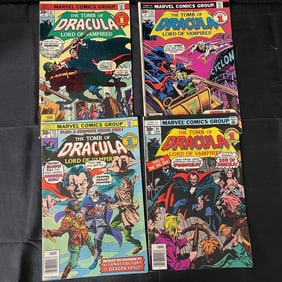 Tomb of Dracula 51, 52, 53, 54 Bronze Age Marvel