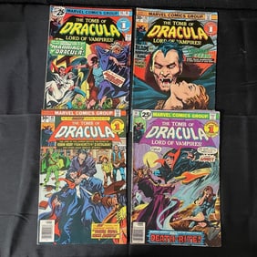Tomb of Dracula 46, 47, 48, & 49 Marvel Bronze Age