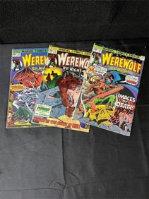 Werewolf By Night 34, 35, 36  Marvel Bronze Age