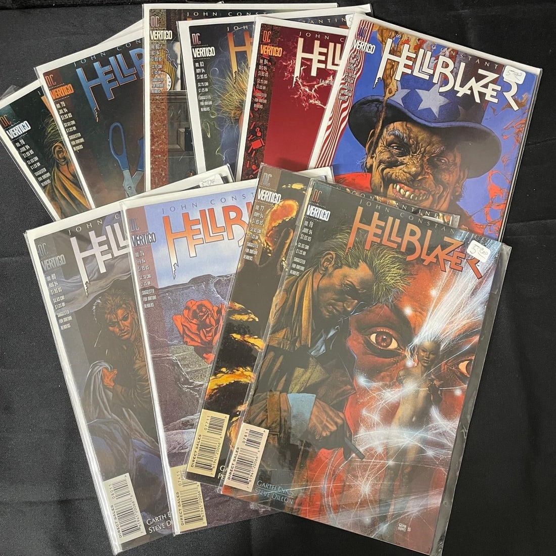 Large Hellblazer Comic Lot (1 of 2)