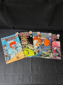 Weird War Tales Issues 25-29 DC Bronze Age Horror