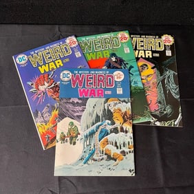 Weird War Tales Issue #'s 30-33 DC Bronze Age