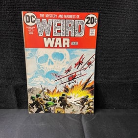 Weird War Tales 15 Skull Cover