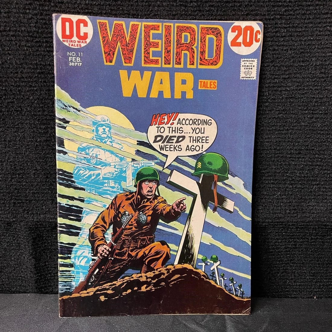 Weird War Tales 11: We are a veteran owned company. Please look at the pictures carefully to determine what you believe the condition of collectible is. We are currently accepting consignments. Email us a aeronhouse1994@