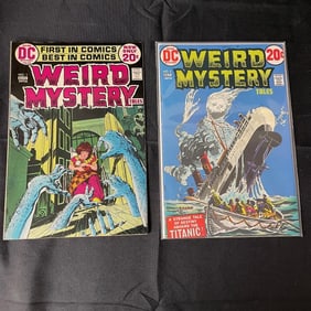 Weird Mystery Tales 1 & 2 Bronze DC Horror