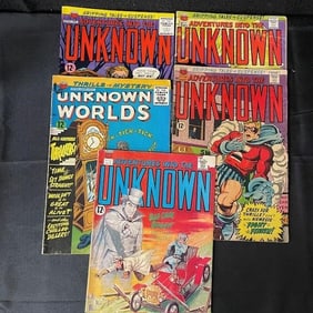 Adventures Into the Unknown Silver Age Comics