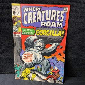 Where Creatures Roam 5 Marvel Bronze Age Horror
