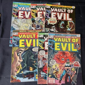 Vault of Evil Marvel Bronze Age Horror Comics