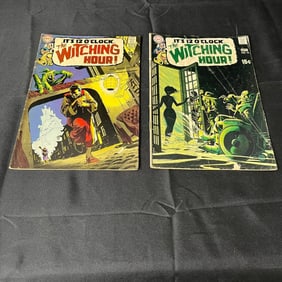 Witching Hour 9 & 10 DC Bronze Age Horror