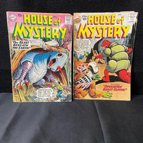 House of Mystery 100 & 111 Silver Age Horror