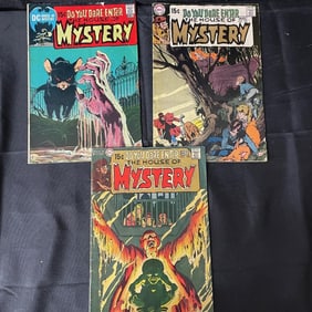 House of Mystery Early Bronze Age Lot of 3