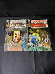 House of Mystery 184 & 185 DC Bronze Age Horror