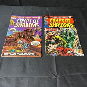 Crypt of Shadows 13 & 14 Marvel Bronze Age Horror