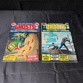 Ghosts 16 & 17 DC Bronze Age Comic Lot