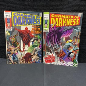 Chamber of Darkness 1 & 2 Marvel Bronze Age Horror