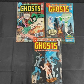 Ghosts 3 Comic Bronze Age Lot w/Spectre
