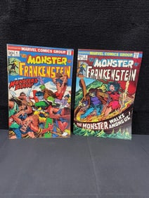 Frankenstein 4 & 5 Marvel Bronze Age Horror
