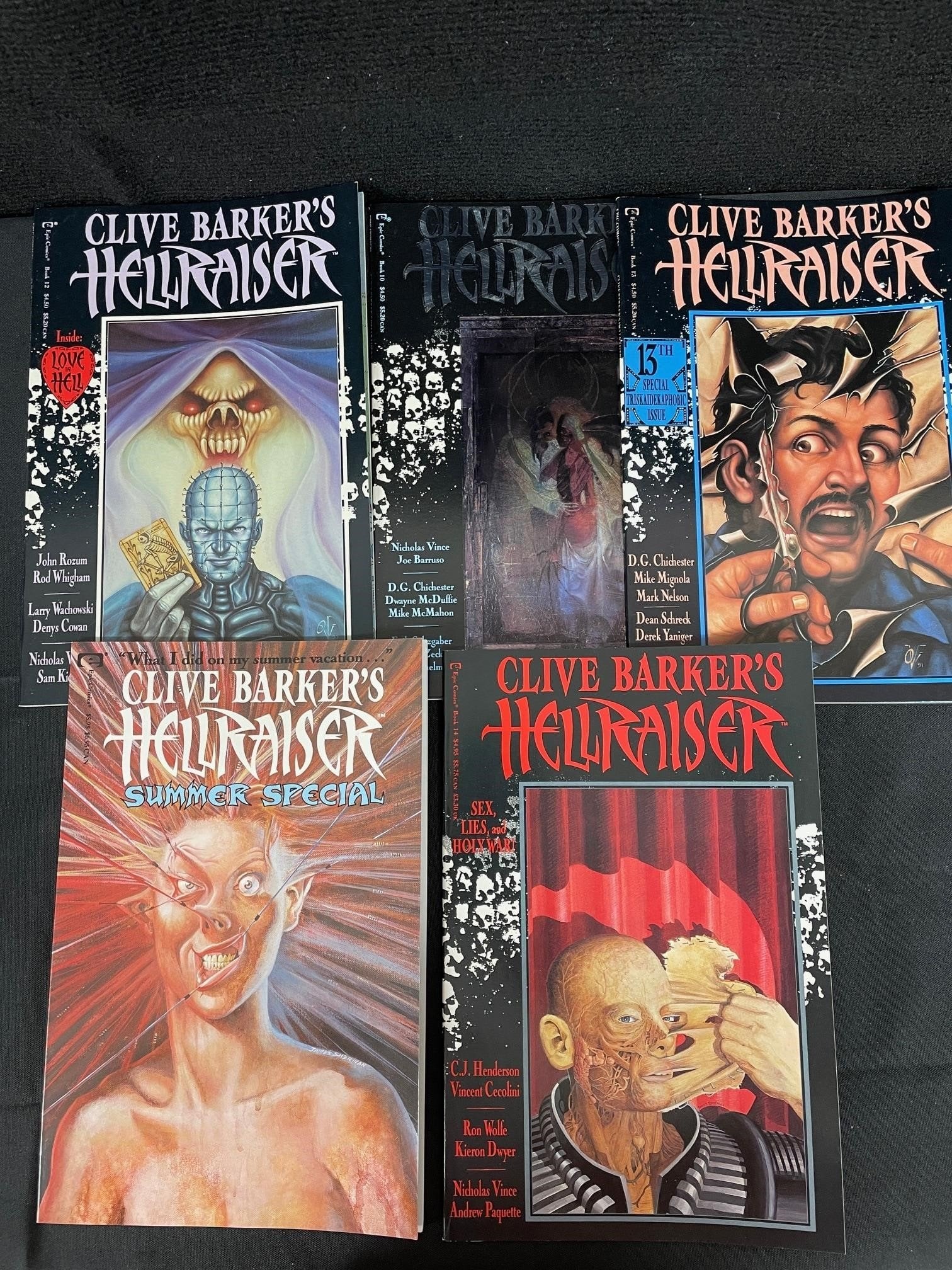 Hellraiser Epic Comics Prestige Format Lot (1 of 2)