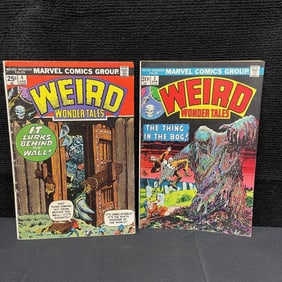 Weird Wonder Tales 2 & 3 Marvel Bronze Age