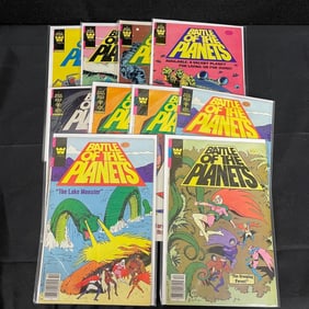 Battle of Planets Whitman Edition Lot