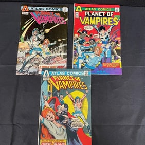 Planet of Vampires 1-3 Atlas Bronze Age