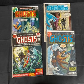 Ghosts 4 Comic Bronze Age Lot