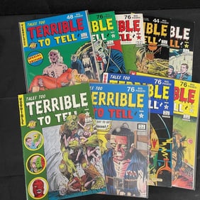 Tales to Terrible to Tell Large Magazine Lot