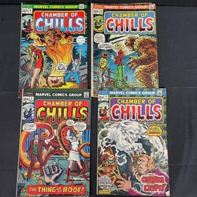 Chamber of Chills 3-6 Marvel Bronze Age