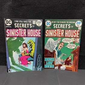 Secrets of Sinister House 15 & 17 DC Bronze Age