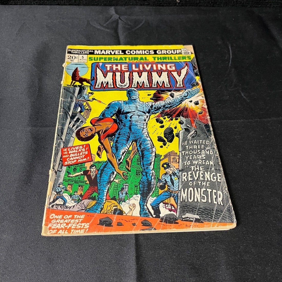 Supernatural Thrillers 5 1st Living Mummy (1 of 2)