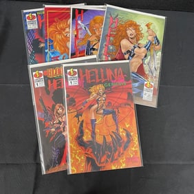 Hellina Lightning Comics Lot