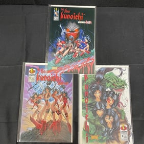 The Four Kunoichi Comic Lot