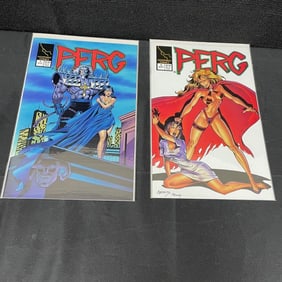 Perg Lightning Comics Lot