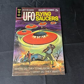 UFO Flying Saucers 1 Gold Key Classic Silver Age